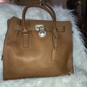 Michael Kors Hamilton Leather Bag